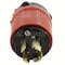 Ac Works Locking Plug, L15-30P, 30 A, 250V AC, Three Phase, Orange ASL1530P - alternate 6